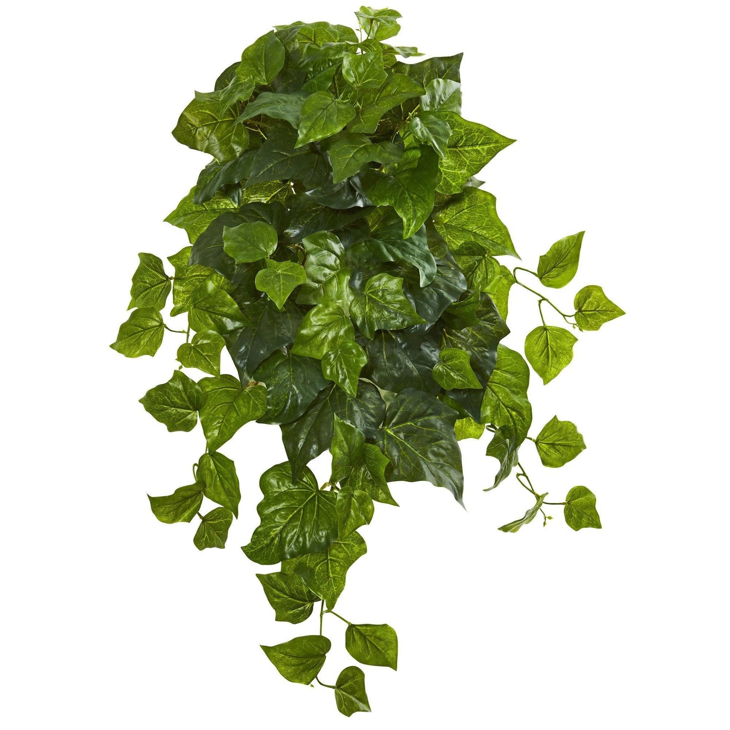 28” Deluxe London Ivy Hanging Bush Artificial Plant (Set of 3) (Real Touch) - Tampa Home & Garden Store