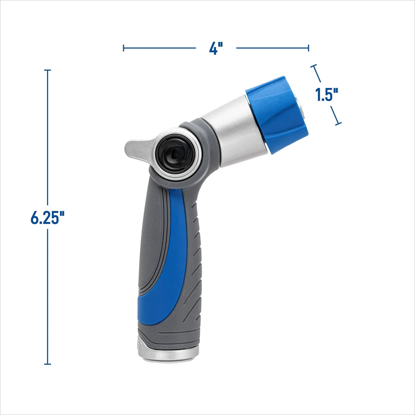 Orbit Thumb Control Nozzle Adjustable Tip blue grip hose connection on Tampa Home & Garden Store
