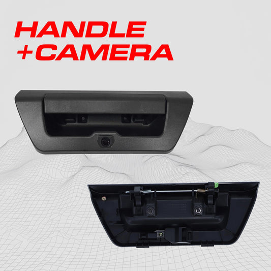Ford F-150 tailgate handle with backup camera, black, no key hole by Master Tailgaters on Tampa Home & Garden Store