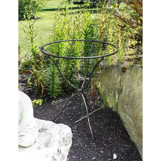 29-inch High Tripod Ring Stand for Birdbath - Bird Bath Bowl Not Included - Tampa Home & Garden Store