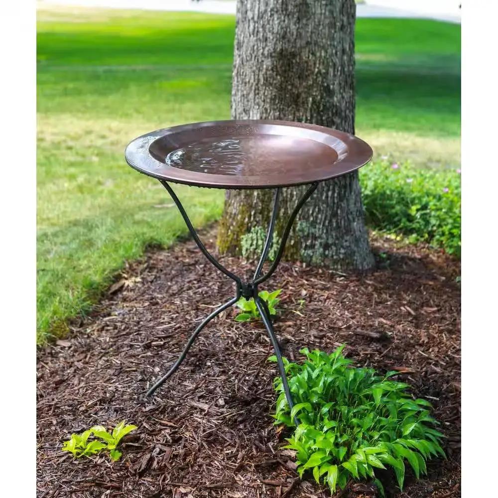 29-inch High Tripod Ring Stand for Birdbath - Bird Bath Bowl Not Included - Tampa Home & Garden Store