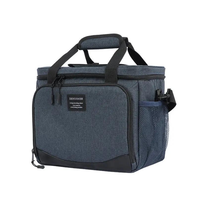 Bolsa de almuerzo para coche portátil de gran capacidad impermeable de EVA, nevera portátil para picnic