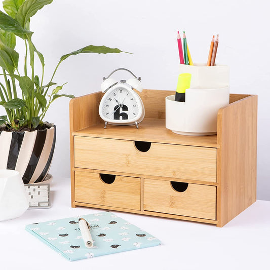 Ins Style Student Dormitory Desktop Storage Fresh and Cute Multi-layer Drawer-type Cosmetic Organizer Lipstick Holder