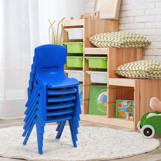 6-pack Kids Plastic Stackable Classroom Chairs - Tampa Home & Garden Store