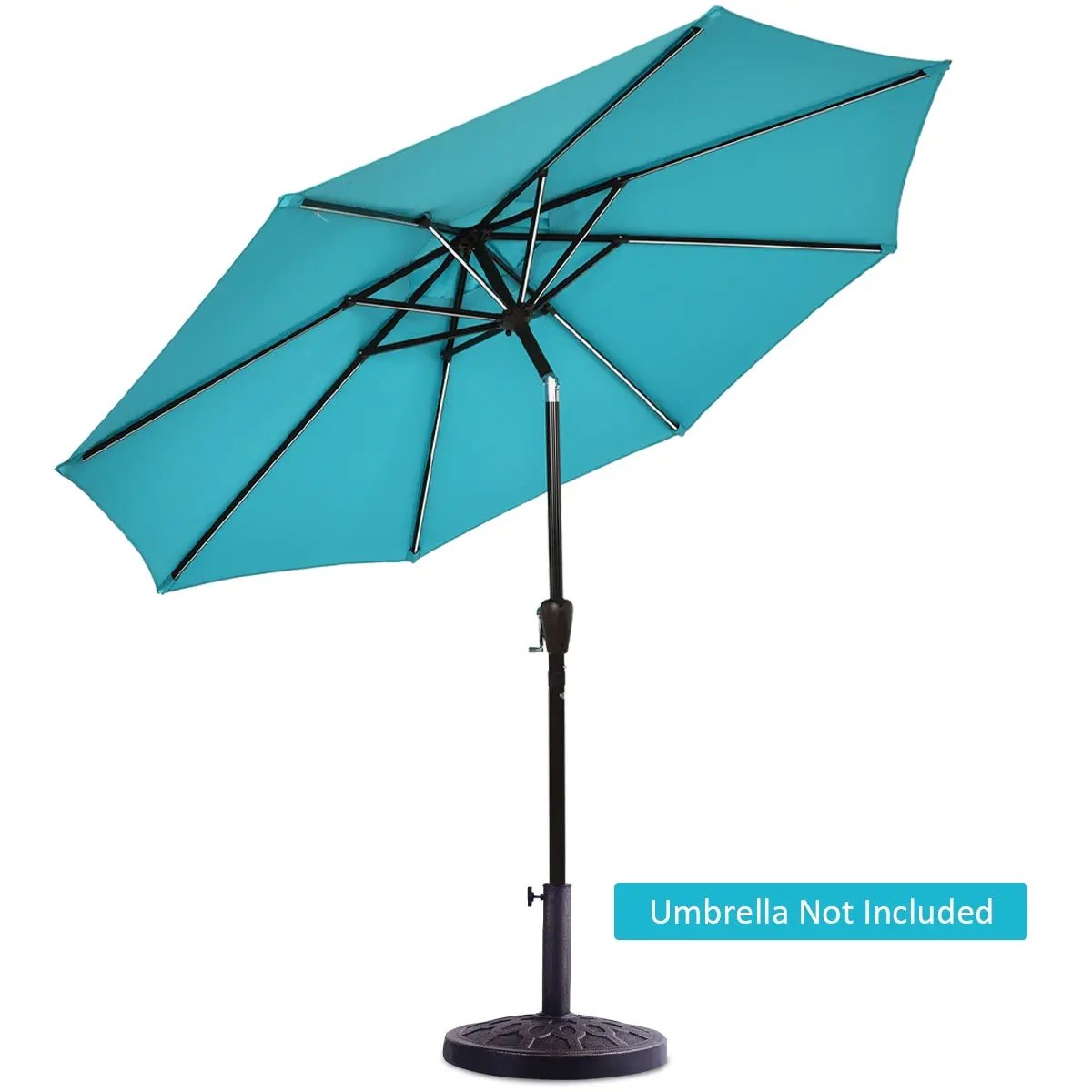 30lbs 18 Inches Heavy Duty Outdoor Patio Market Umbrella Base - Tampa Home & Garden Store