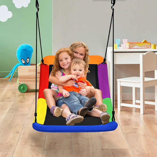 60 Inch platform tree swing with padded seat for kids and adults 700 lb capacity DirectDeals on Tampa Home & Garden Store