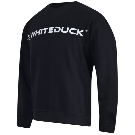 Black unisex 2XL sweatshirt with White Duck Outdoors logo on Tampa Home & Garden Store