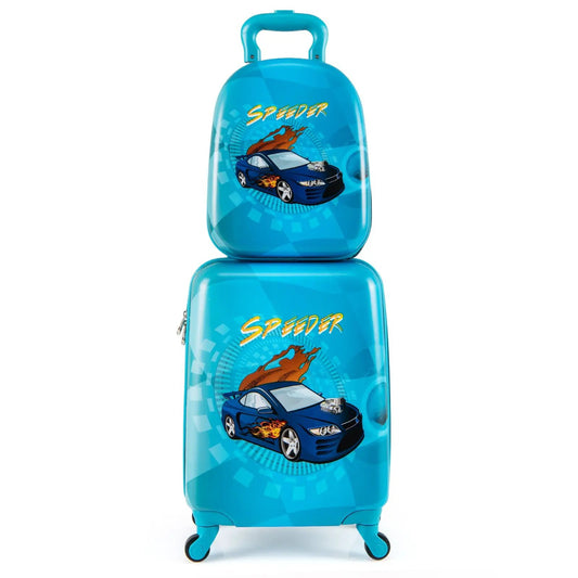 Kids Luggage Set With Spinner Wheels For Travel