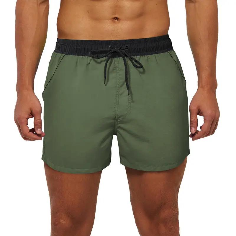 Men's Swim Shorts With Adjustable Elastic Waist