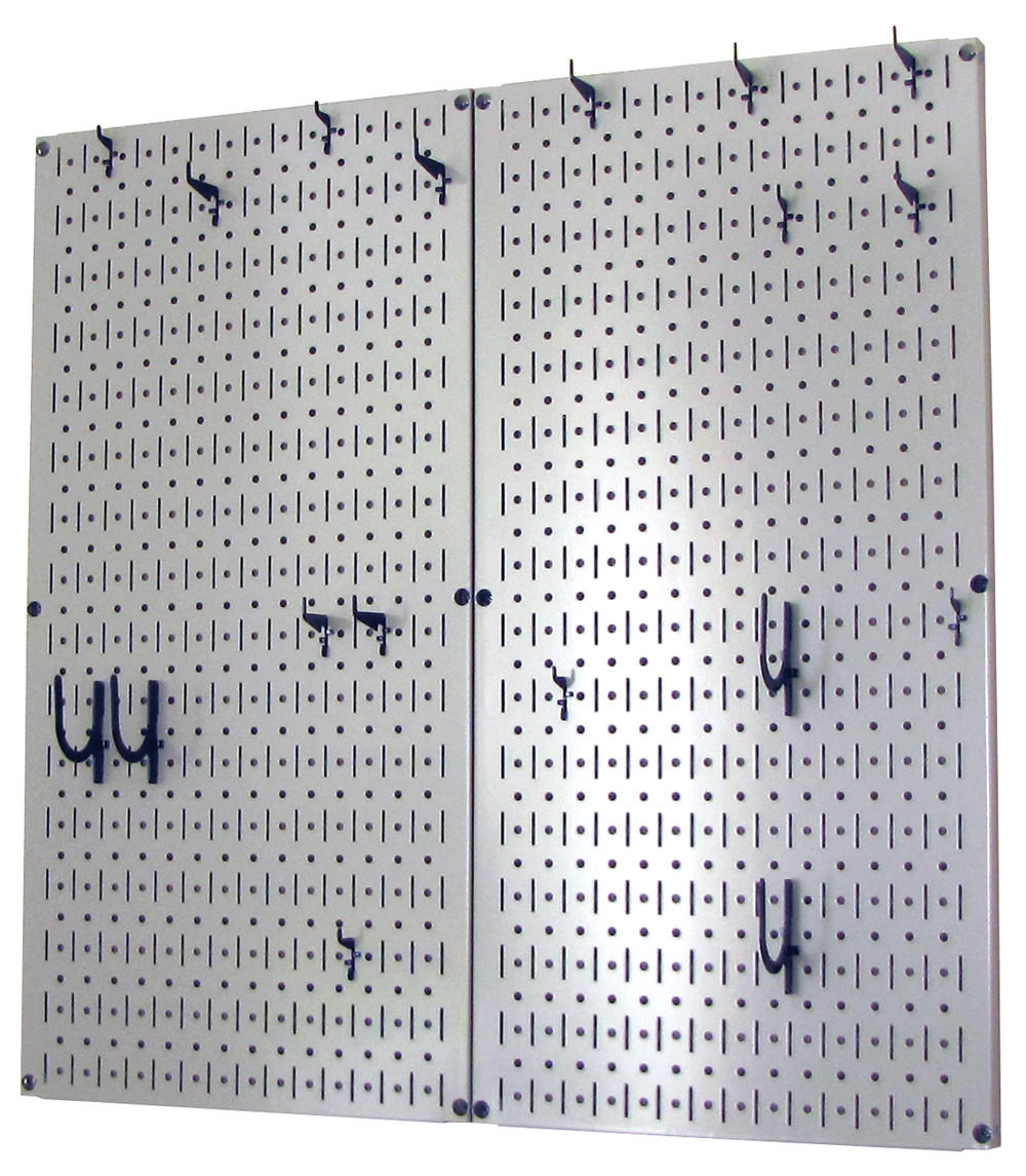 Kitchen Pegboard Storage Rack for Pots and Pans