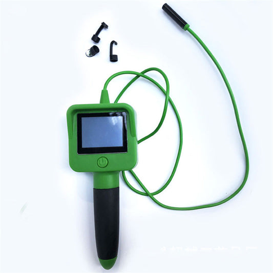 Caméra endoscopique avec écran couleur LCD de 2,4 pouces, câble flexible de 1,2 m, moniteur portable pour l'inspection des tubes, caméra endoscopique.