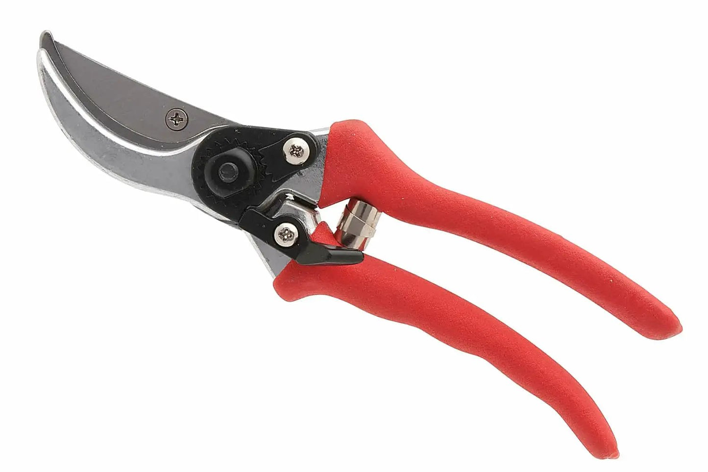 Bond 8 Inch Bypass Pruner with red ergonomic handles on Tampa Home & Garden Store