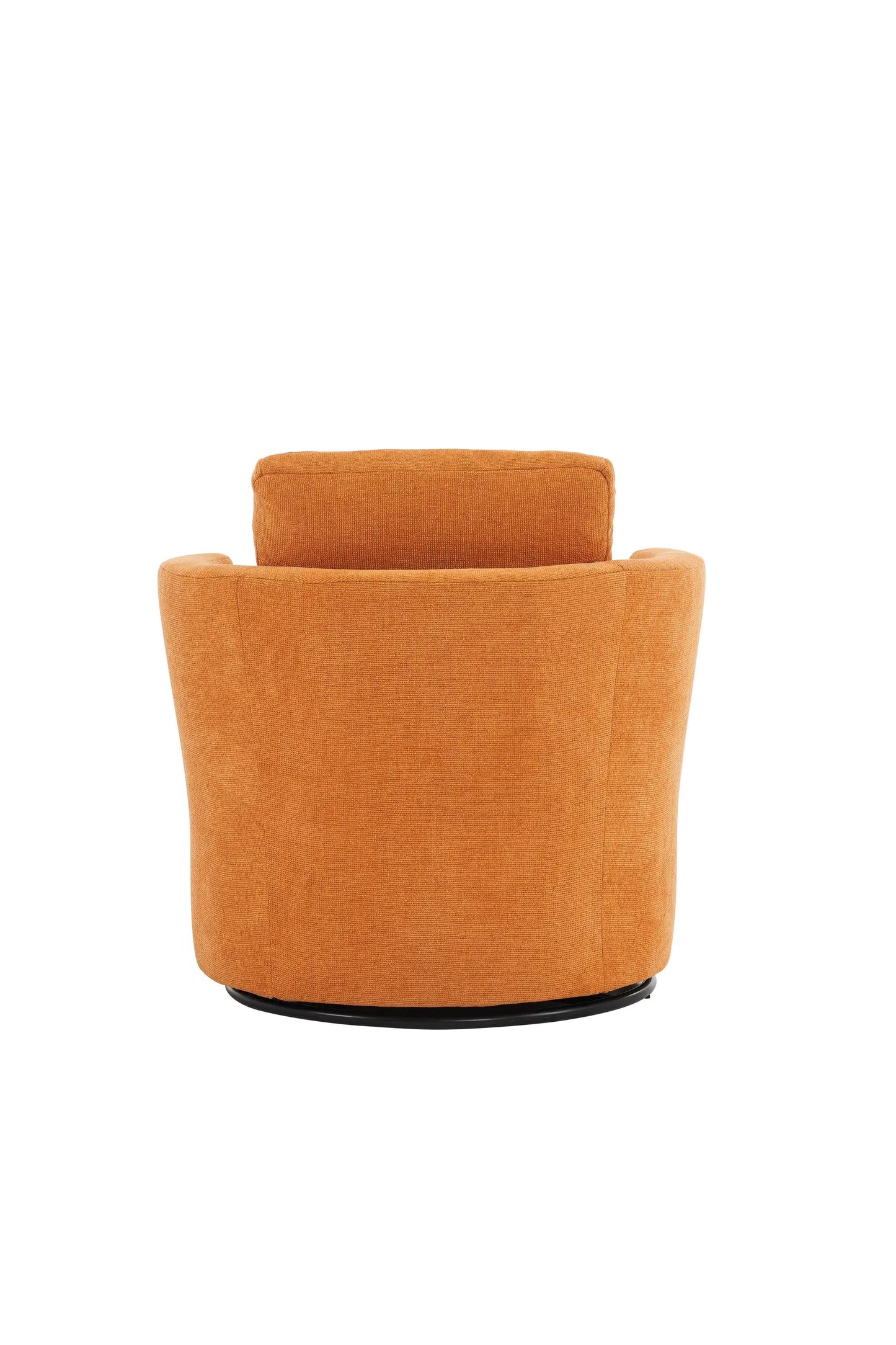 360 Degree Rotating Bucket Chair in Yellow with rounded armrests and black swivel base on Tampa Home & Garden Store