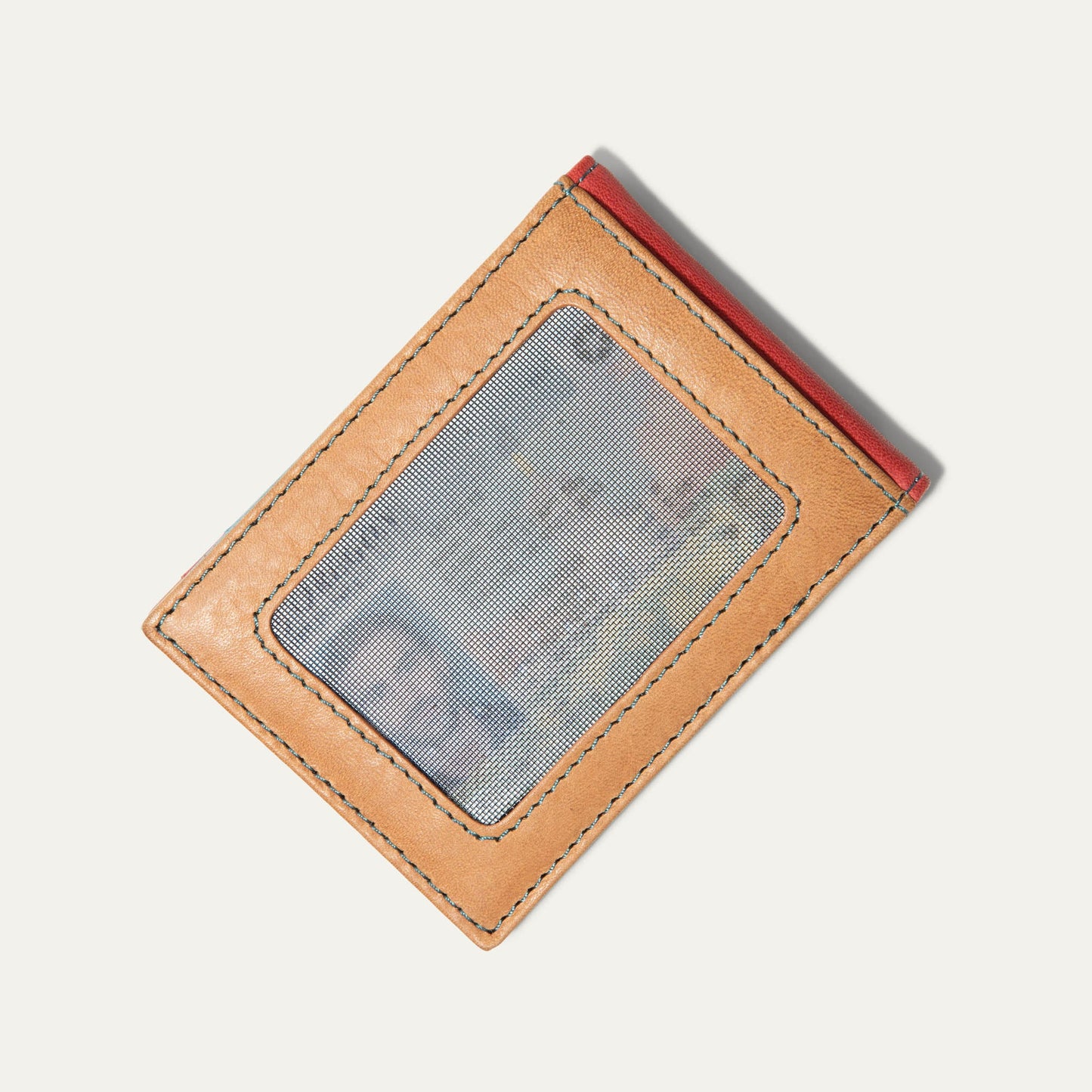 Mondrian Color-Block Slimfold Wallet