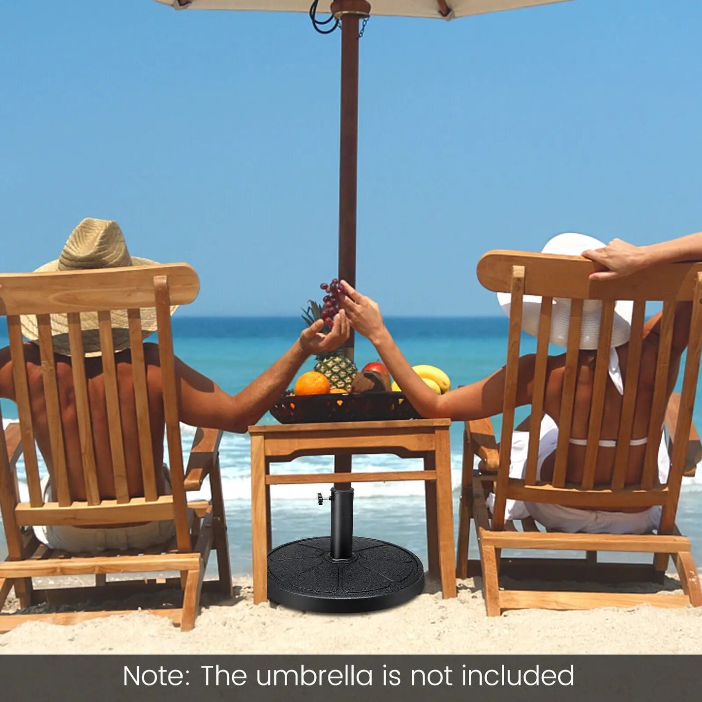 31LBS 18 Inch Round Outdoor Umbrella Base - Tampa Home & Garden Store