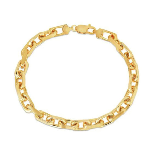 Bracelet 14K yellow gold French cable chain by Bids on Tampa Home & Garden Store