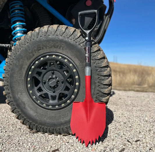 Short Garden Shovel Krazy Beaver 33" Shovel (Red & Black Handle) - Tampa soil911.com