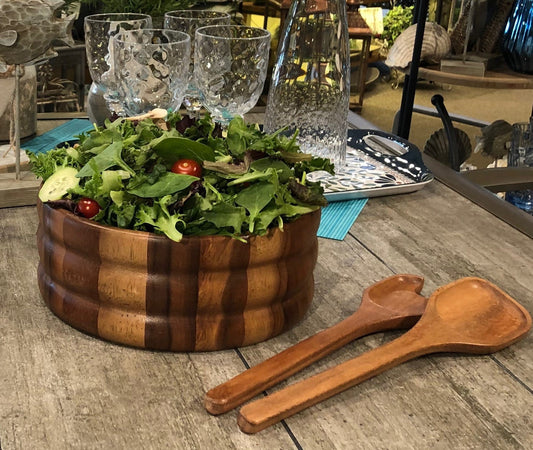 Extra Large Salad Bowl with Servers - 330C3
