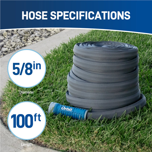 100 ft X 5/8" Heavy Duty Fabric Hose 33180 - Tampa Home & Garden Store