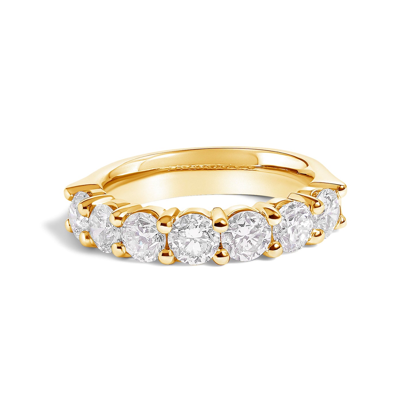 14K white gold 2.0cttw 7-stone diamond band ring on Tampa Home & Garden Store