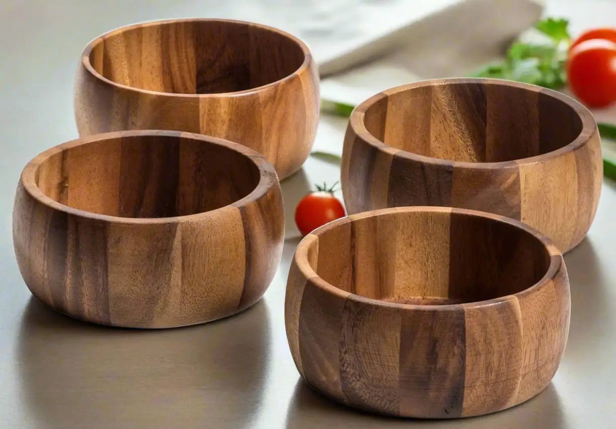 Individual Salad Bowl x 4- 332A4 - Tampa Home & Garden Store