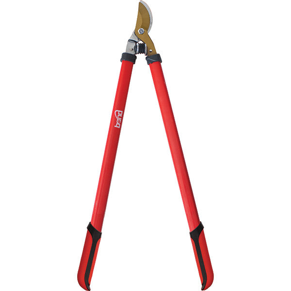 Bond 28-inch bypass lopper with oil-filled bumper, red handles and gold blade on Tampa Home & Garden Store