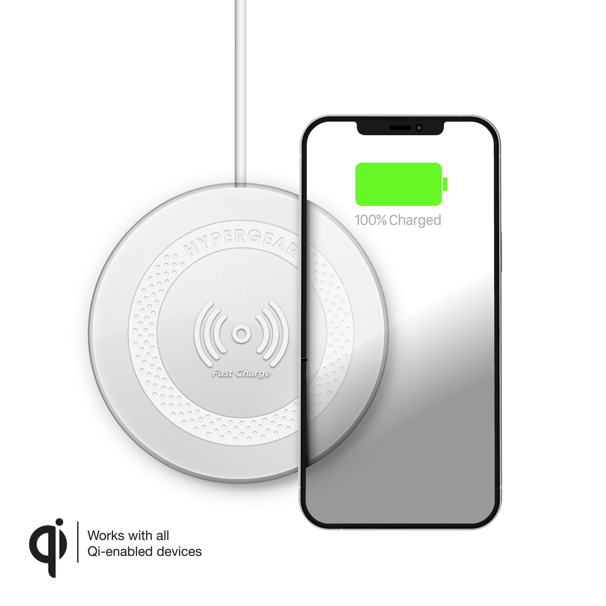 ChargePad Pro 15W Wireless Charger USB-C by Best Product Finds, Qi charger with iPhone 100% on Tampa Home & Garden Store