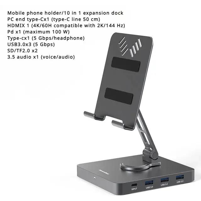4K USB-C Docking Station and Gigabit Ethernet