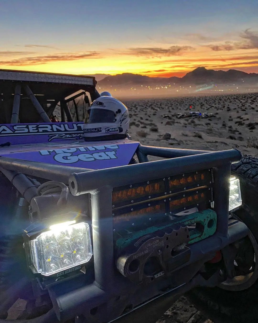 CB60 Pod Bundle with Wiring Harness dual LED pods on rugged off-road bumper by GGLighting on Tampa Home & Garden Store