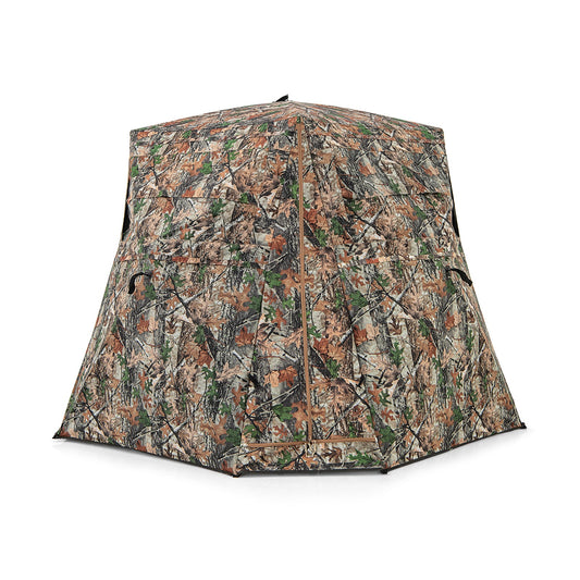 360° One Way See Through Ground Hunting Blind camo fabric GemGear on Tampa Home & Garden Store