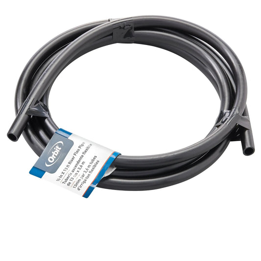 Orbit 1/2 in x 10 ft Riser Flex Pipe black coil for sprinkler risers on Tampa Home & Garden Store