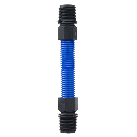 Half Inch by Six Inch Multi Flex Riser blue hose with black fittings Orbit Irrigation on Tampa Home & Garden Store