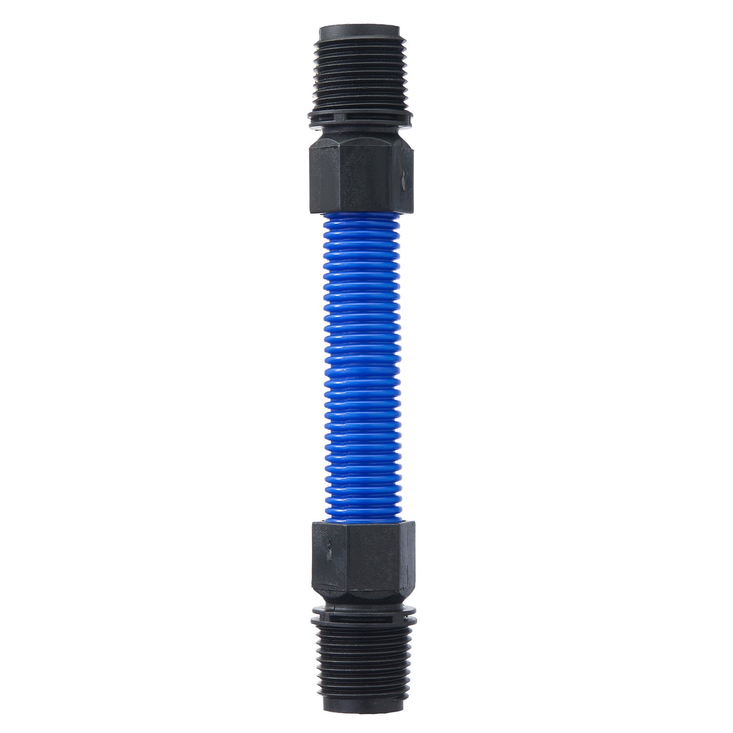 Half Inch by Six Inch Multi Flex Riser blue hose with black fittings Orbit Irrigation on Tampa Home & Garden Store