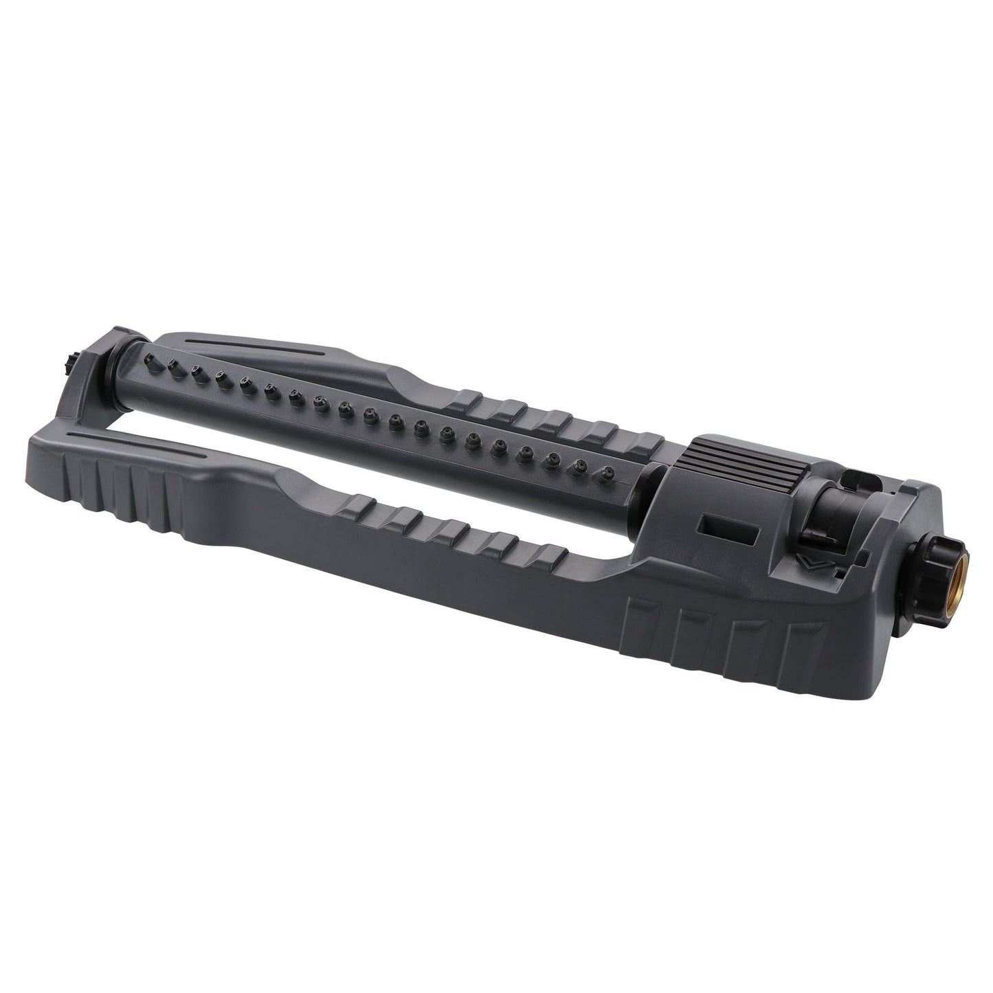 Orbit Pro Series oscillating sprinkler for 3800 sq ft, hose-end, black plastic body with nozzles on Tampa Home & Garden Store