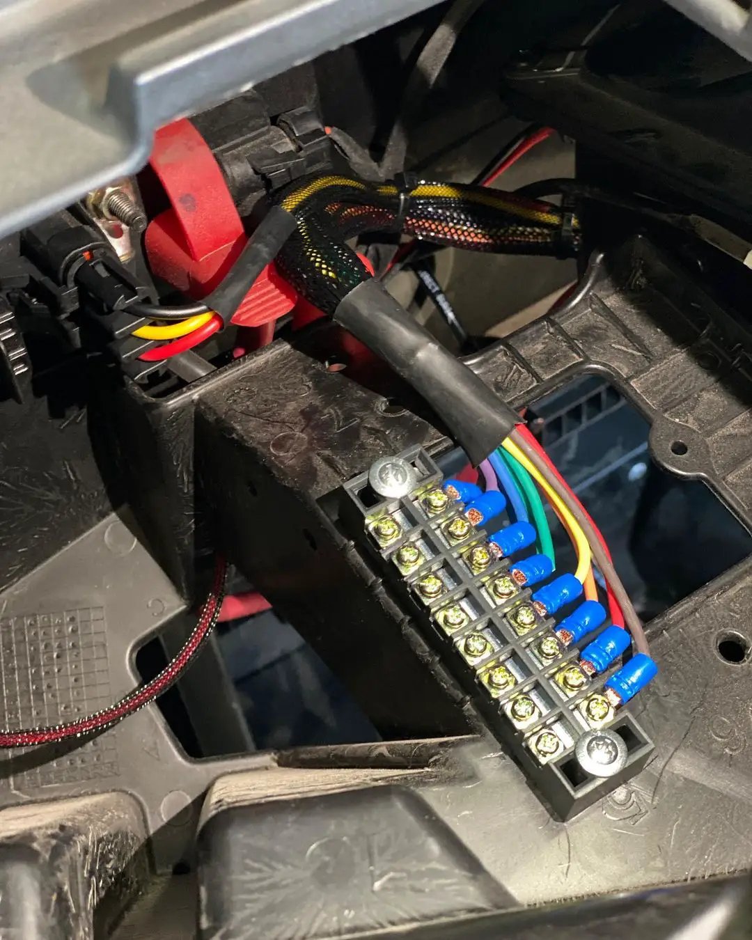 Plug and Play Harness for Polaris Pro XP Turbo R with blue terminal blocks GGLighting on Tampa Home & Garden Store