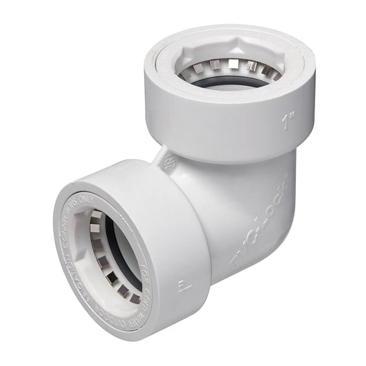 1" PVC-Lock Elbow 35673 - Tampa Home & Garden Store