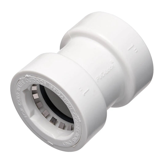 1" PVC-Lock Coupling 35676 - Tampa Home & Garden Store