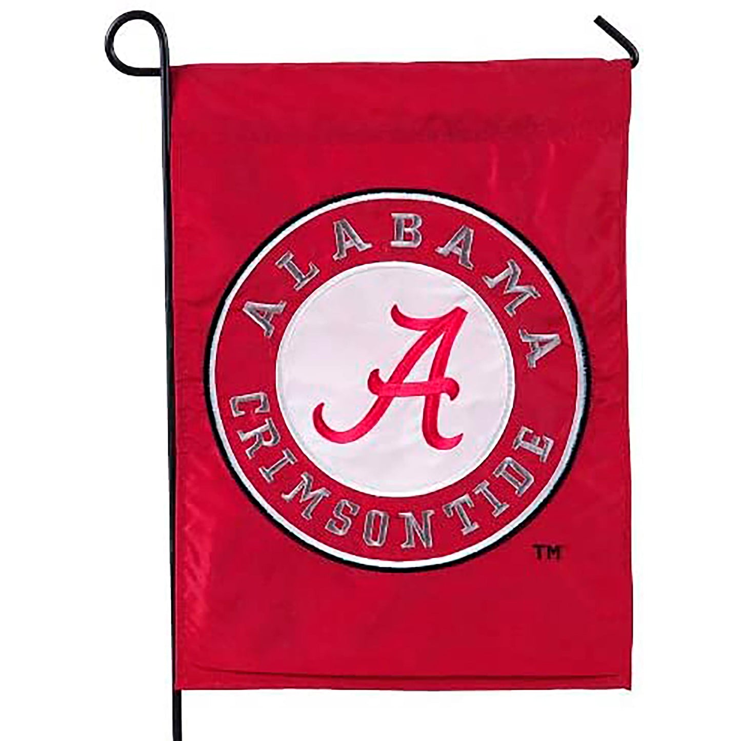 University of Alabama Crimson Tide garden flag, red applique flag by Evergreen Enterprises - Wholesale Collective on Tampa Home & Garden Store
