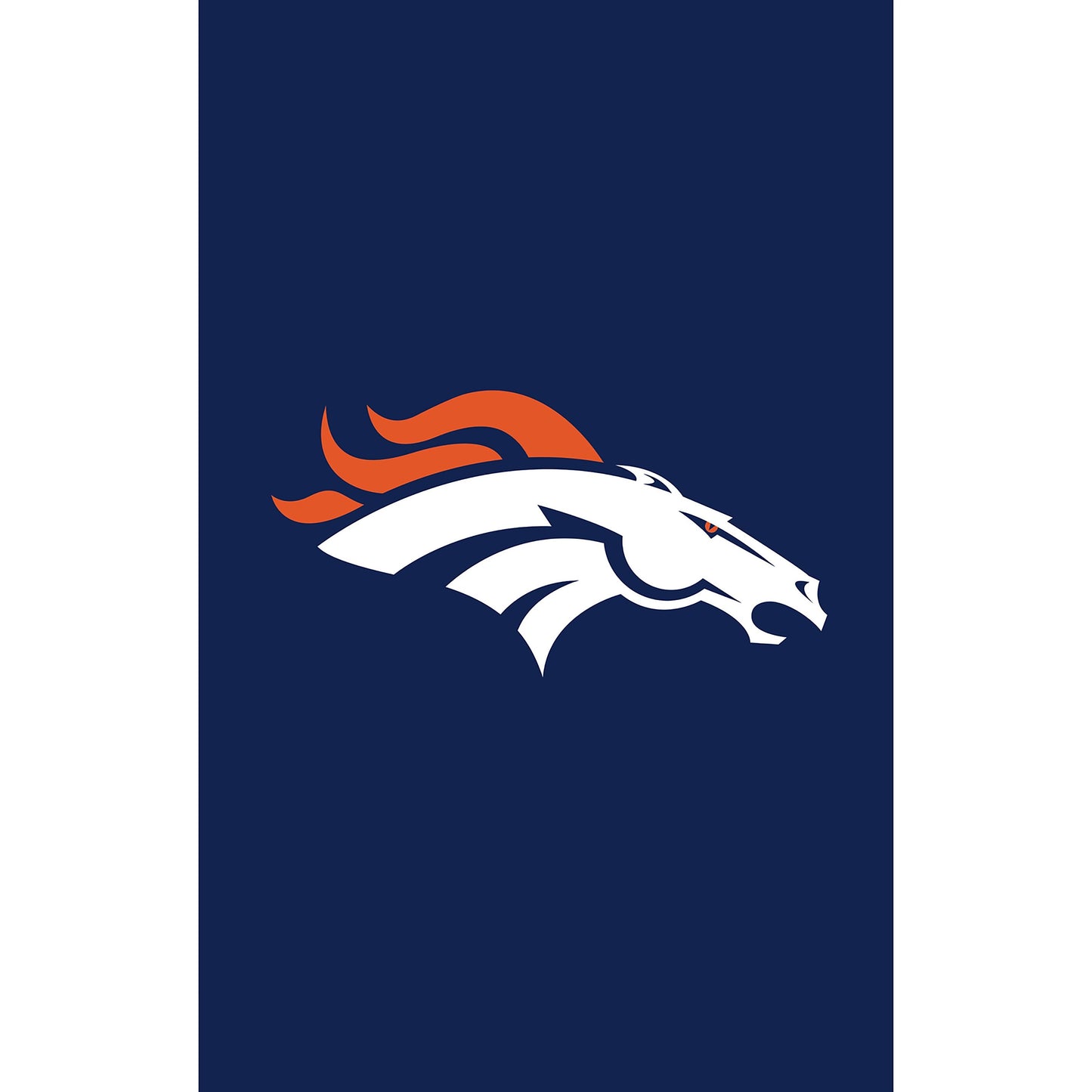 Applique flag Denver Broncos logo on navy field by Evergreen Enterprises on Tampa Home & Garden Store