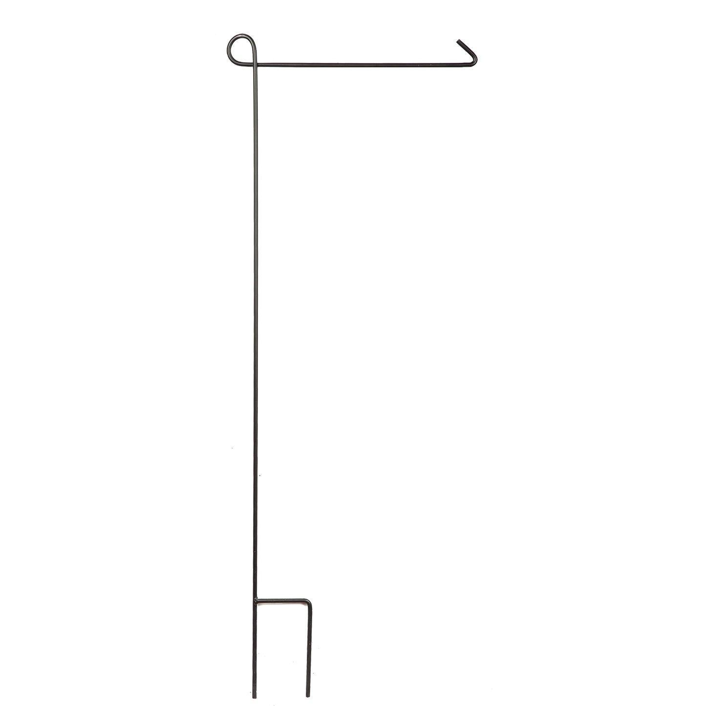 Garden flag stand, black metal frame, Evergreen Enterprises - Wholesale Collective on Tampa Home & Garden Store