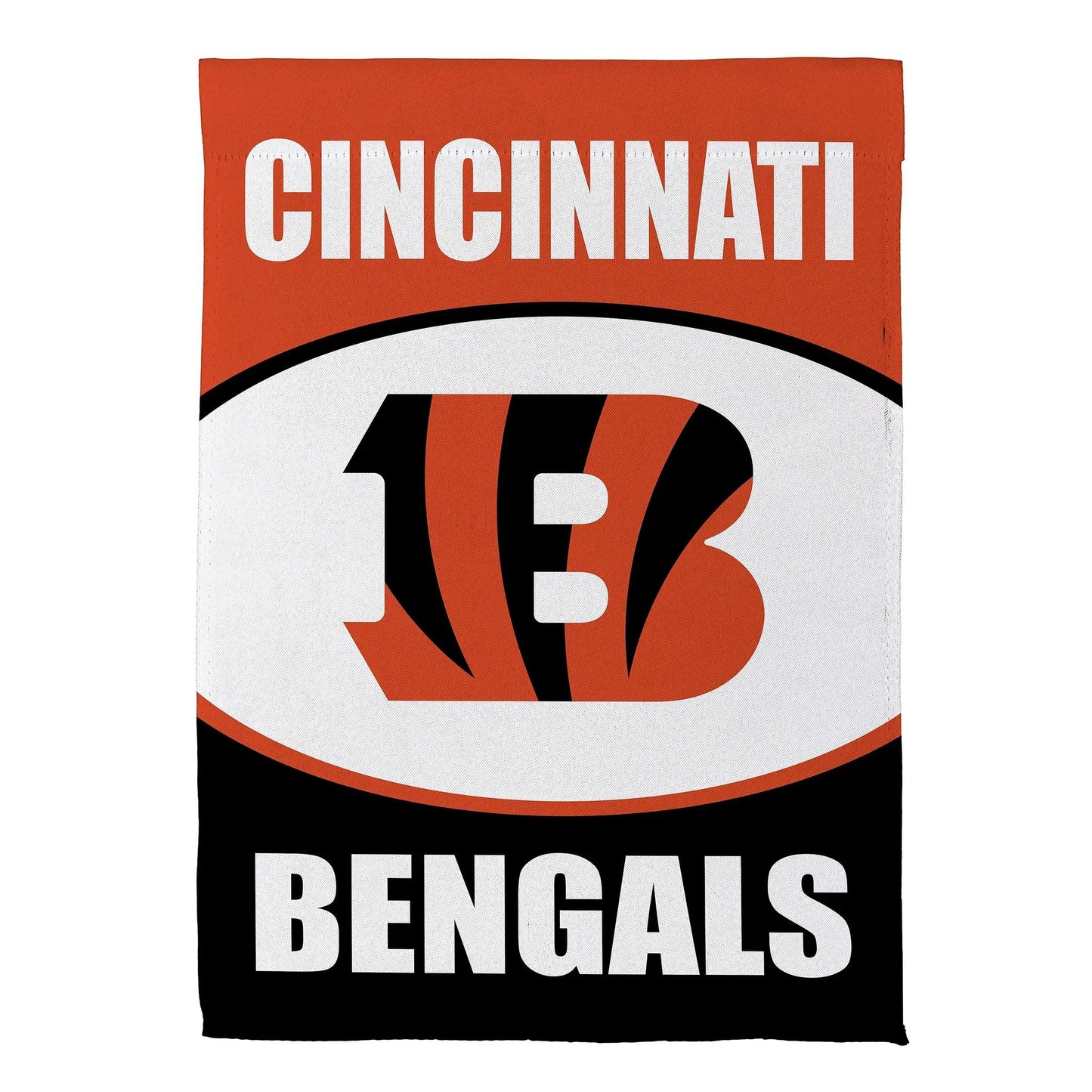 Cincinnati Bengals Suede Flag, GDN - Tampa Home & Garden Store