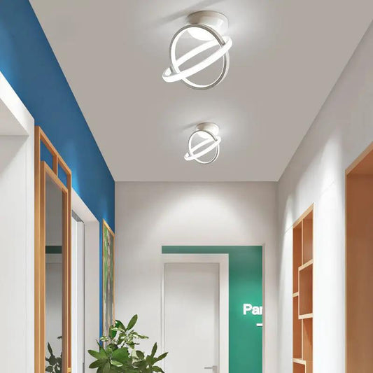Nordic Corridor LED Lights 29W white ring ceiling fixture Decorbites hallway lighting on Tampa Home & Garden Store