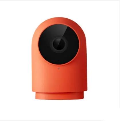 Aqara G2H smart camera orange, 1080p surveillance camera with circular black lens on Tampa Home & Garden Store