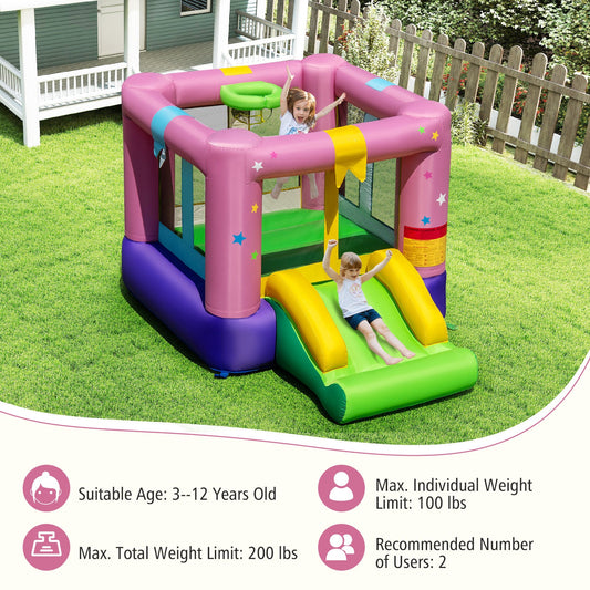 Inflatable Bounce House with Jumping Area for Indoor Outdoor Party - Tampa Home & Garden Store