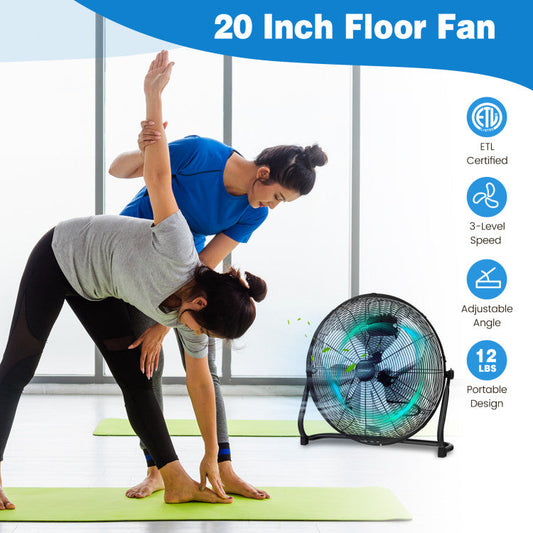 Tilt Floor Fan – 3-Speed - Tampa Home & Garden Store