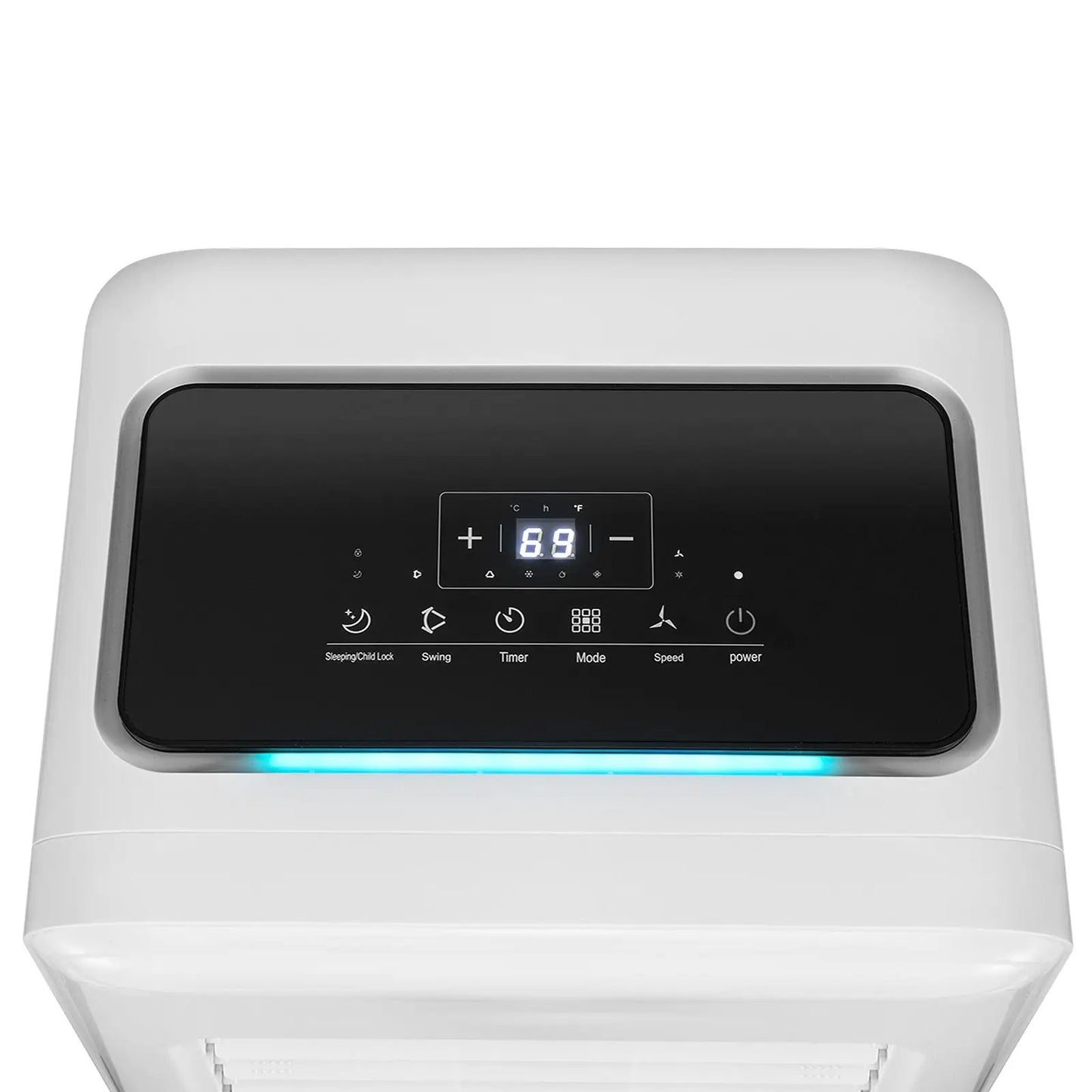 3-in-1 8000 BTU Portable Air Conditioner with Remote Control-White - Tampa Home & Garden Store