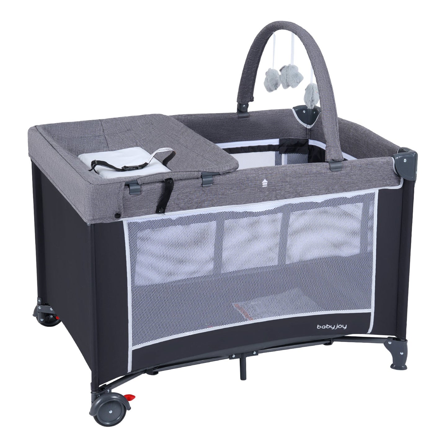 3-in-1 Portable Baby Crib and Playpen with Changing Table - Tampa Home & Garden Store