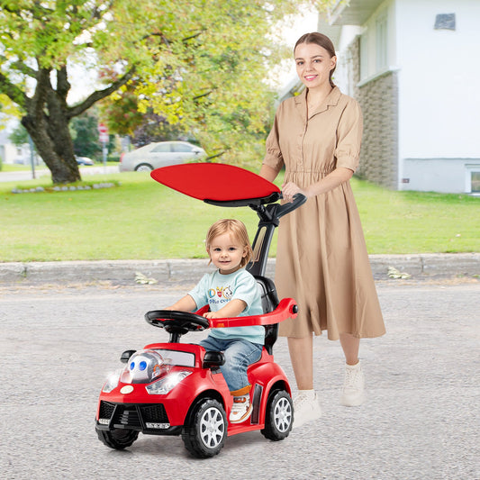 3 in 1 Push Car for Toddler Stroller Sliding Walking Car for Boys and Girls - Tampa Home & Garden Store