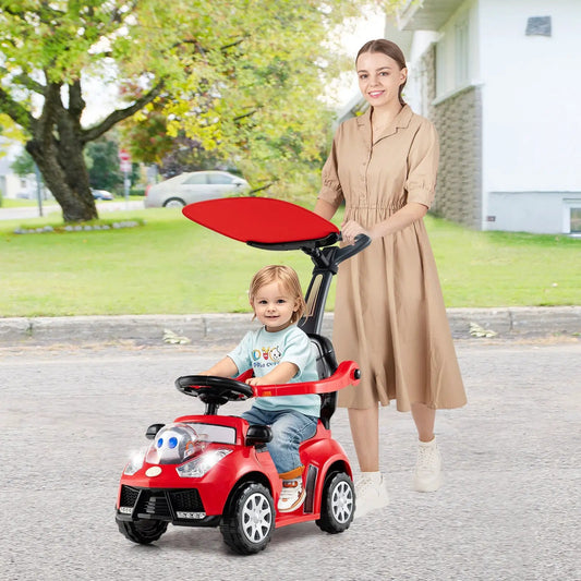 3 in 1 Push Car for Toddler Stroller Sliding Walking Car for Boys and Girls - Tampa Home & Garden Store