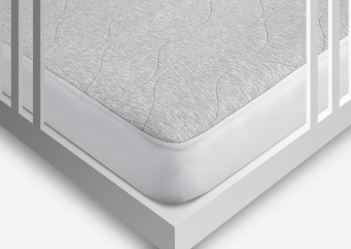 Bedgear Air-X And Grey Crib Mattress Protector